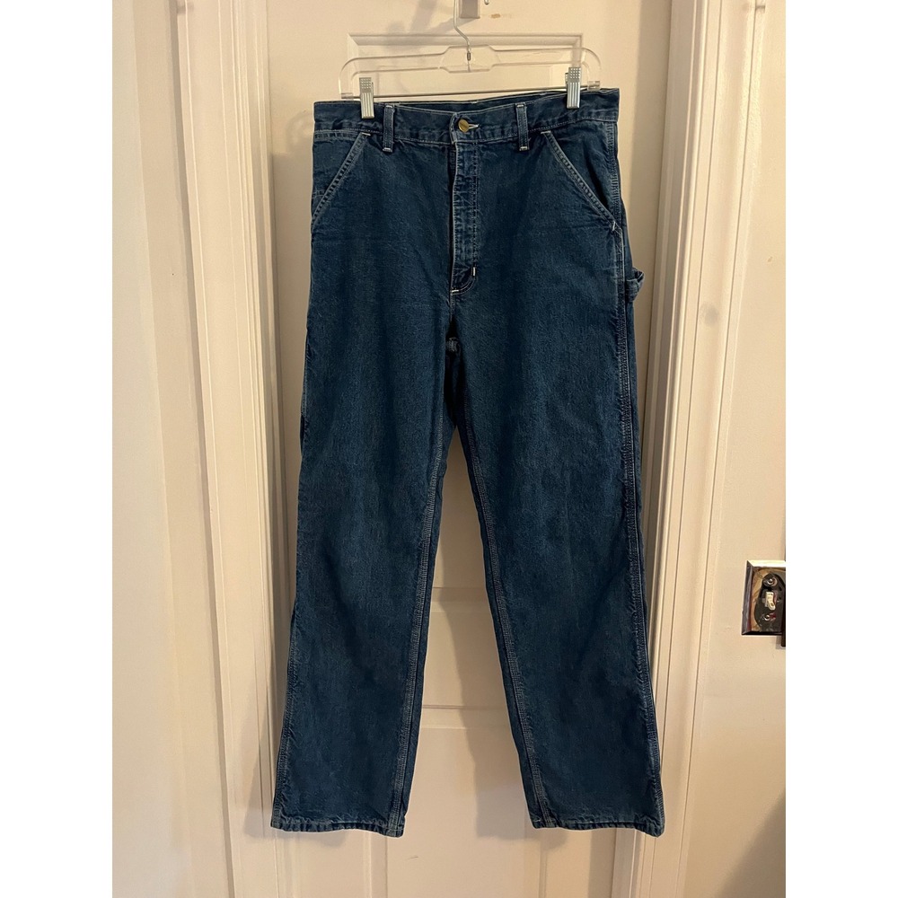 Carhartt Flannel Lined Carpenter Pants